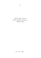 Infinity Reference-Standart-IIB - Owners Manual 